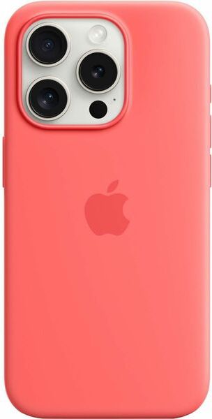 iPhone 15 Pro Silicone Case with MagSafe - Guava