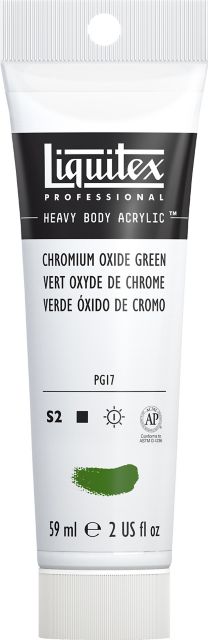 Heavy Body Acrylic 2oz Chromium Oxide Green