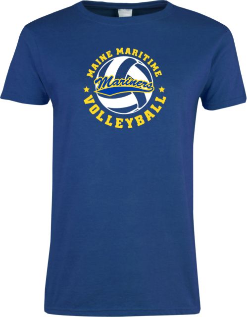 Maine Maritime Ladies T Shirt Volleyball Design - ONLINE ONLY