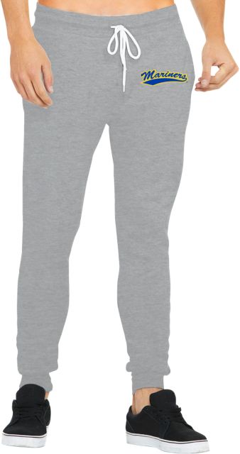 Maine Maritime Bella Canvas Athletic Heather Joggers Mariners Athletic Mark- ONLINE ONLY