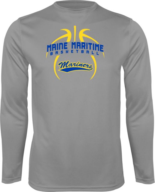 Maine Maritime Performance Longsleeve Shirt Basketball in Ball - ONLINE ONLY