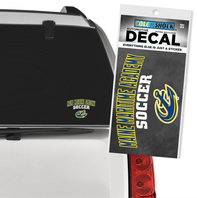 Maine Maritime Academy Soccer Decal