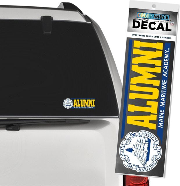 Maine Maritime Academy Alumni Decal