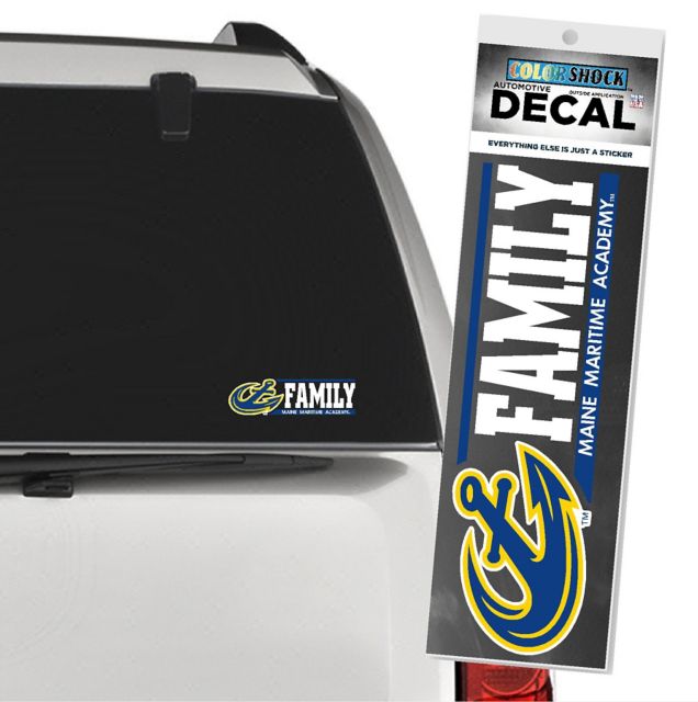 Maine Maritime Academy Mascor Family Decal