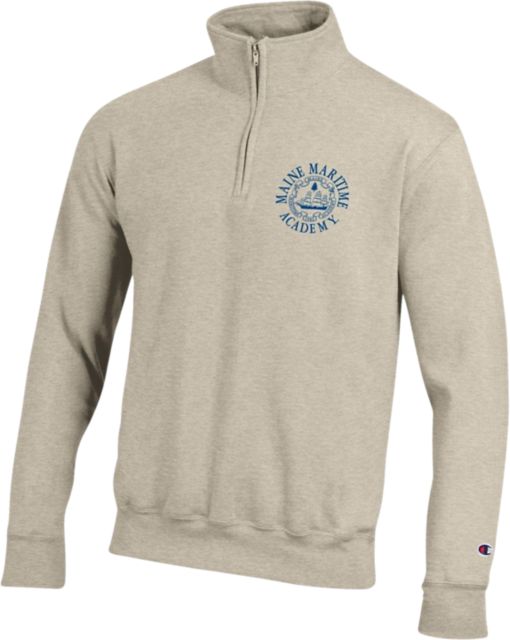 Maine Maritime Academy 1/4 Zip Powerblend Jacket