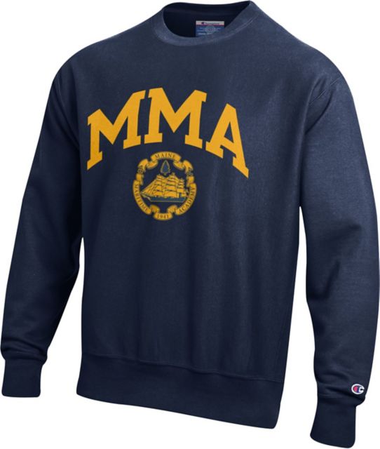 Maine Maritime Academy Reverse Weave Crewneck Sweatshirt