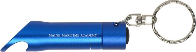 Maine Maritime Academy Keychain with Bottle Opener Flashlite