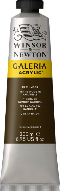 GALERIA ACRYLIC  200ML RAW UMBER