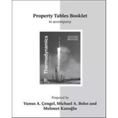 Property Tables Booklet for Thermodynamics