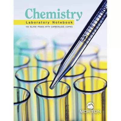 Chemistry Laboratory Notebook w/Periodic Table &amp; Lab Safety Guidelines