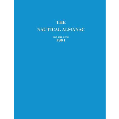 1981 Nautical Almanac