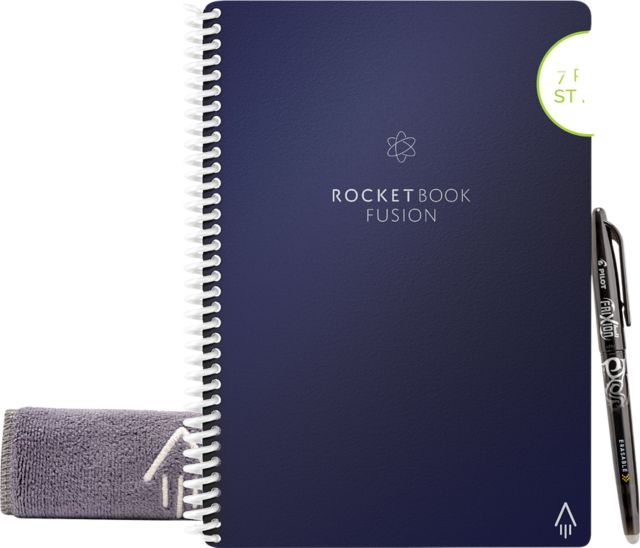 Rocket Notebook 6x8.8 Blue